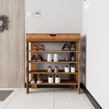 Shoe Cabinet Royal - Walnut Walnut