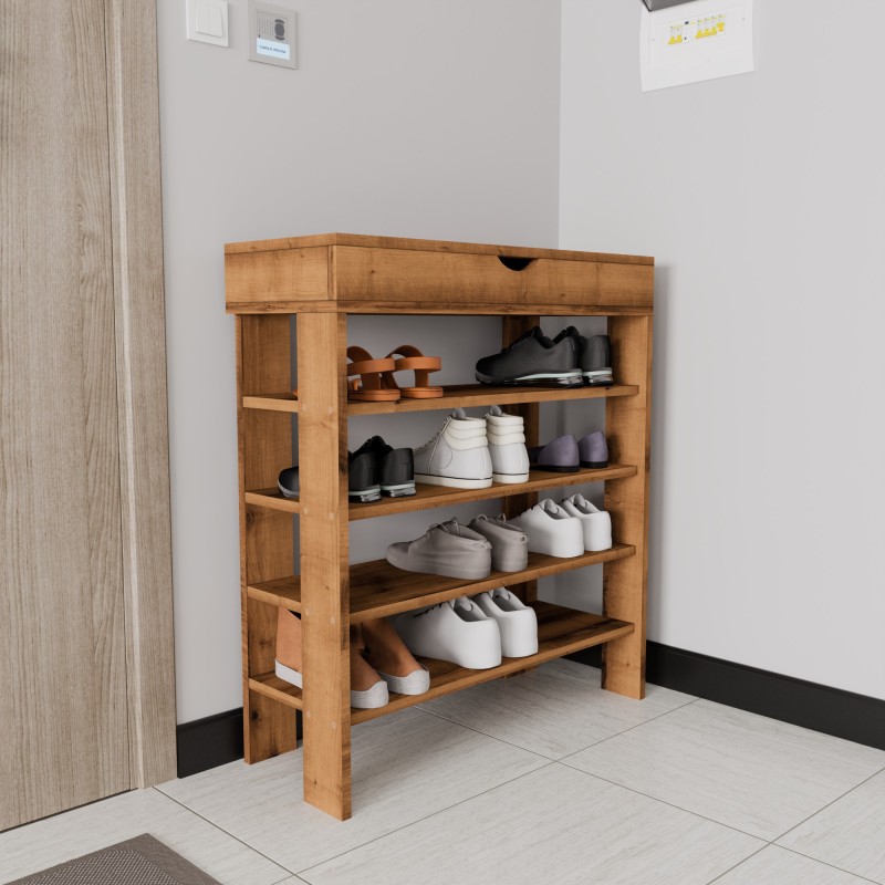 Shoe Cabinet Royal - Walnut Walnut