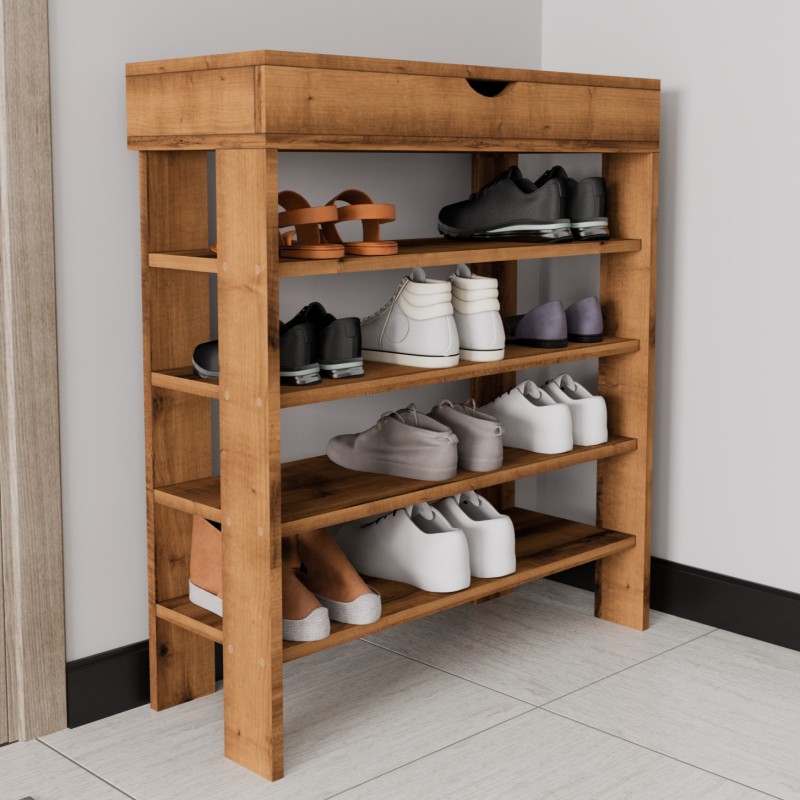 Shoe Cabinet Royal - Walnut Walnut