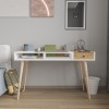 Study Desk Flex - White, Oak White
Oak