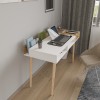 Study Desk Flex - White, Oak White
Oak