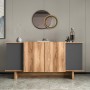 Console Diana - Anthracite, Walnut Anthracite
Walnut