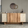 Console Diana - Travertine, Walnut Travertine
Walnut