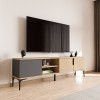 TV Stand Tarz - Anthracite, Oak Anthracite
Oak