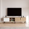 TV Stand Tarz - White, Oak White
Oak