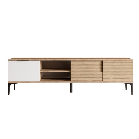 TV Stand Tarz - White, Oak White
Oak TV Stand Tarz - White, Oak White
Oak
