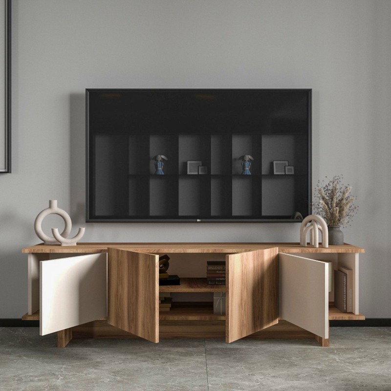 TV Stand Diana - Beige, Walnut Beige
Walnut