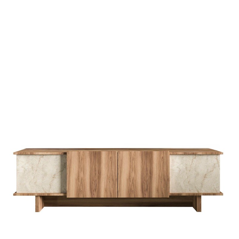 TV Stand Diana - Travertine, Walnut Travertine
Walnut