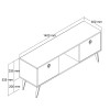 TV Stand Kaya Atlantic Pine