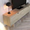 TV Stand Turan - Travertine Travertine