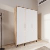 Wardrobe Aden 120 - Oak, White Oak
White