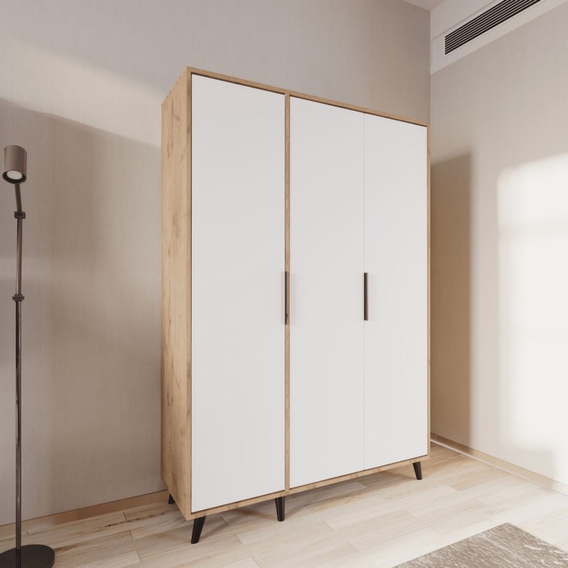 Wardrobe Aden 120 - Oak, White Oak
White