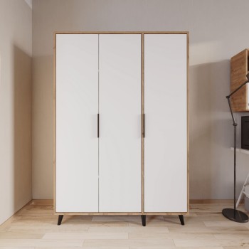 Wardrobe Aden 120 - Oak, White Oak
White