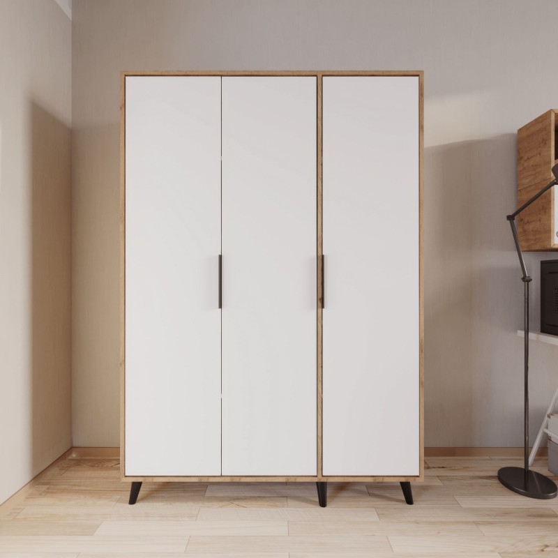 Wardrobe Aden 120 - Oak, White Oak
White
