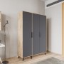 Wardrobe Aden 120 - Oak, Anthracite Oak
Anthracite
