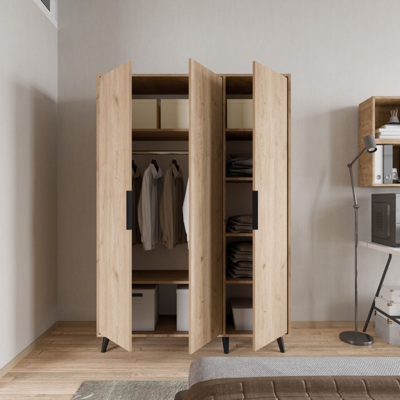 Wardrobe Aden 120 - Oak Oak