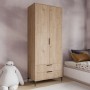 Wardrobe Aden Drawes - Oak Oak