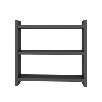 Ραφιέρα - Cosmic - Χρώμα Ανθρακί - 44x40x10εκ