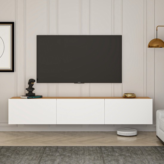 TV Stand West - White, Atlantic Pine White
Atlantic Pine TV Stand West - White, Atlantic Pine White
Atlantic Pine