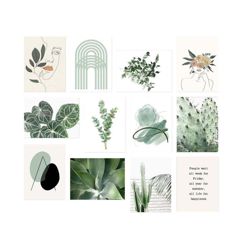 Wallxpert Decorative MDF Painting (12 Pieces) 12MDF01 Multicolor