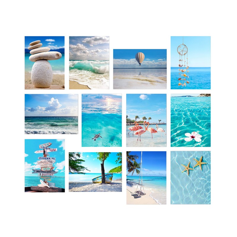 Wallxpert Decorative MDF Painting (12 Pieces) 12MDF09 Multicolor