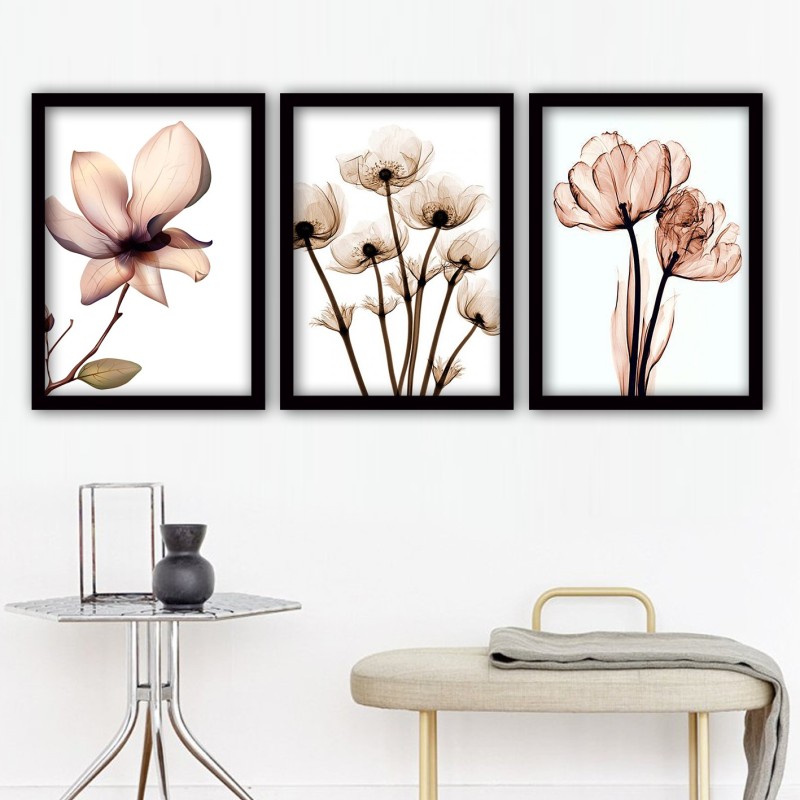 Decorative Framed Painting (3 Pieces) 3SC157 Multicolor