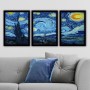 Decorative Framed Painting (3 Pieces) 3SC190 Multicolor