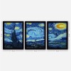 Wallxpert Decorative Framed Painting (3 Pieces) 3SC190 Multicolor