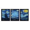 Wallxpert Decorative Framed Painting (3 Pieces) 3SC190 Multicolor