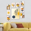 Wallxpert Decorative MDF Painting (9 Pieces) 9MDF03YS Multicolor