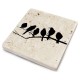 Glass Mat (4 Pieces) TBA103701947 Multicolor
