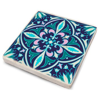 Glass Mat (4 Pieces) TBA7436502215247 Multicolor