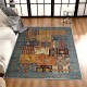Hall Carpet (80 x 150) Eexfab445 Multicolor Conceptum Hypnose Hall Carpet (80 x 150) Eexfab445 Multicolor