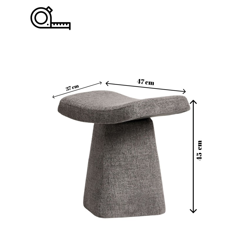 Tuffet Asberg Anthracite