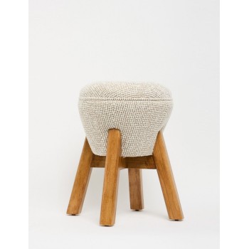 Tuffet Hermod Cream
Walnut