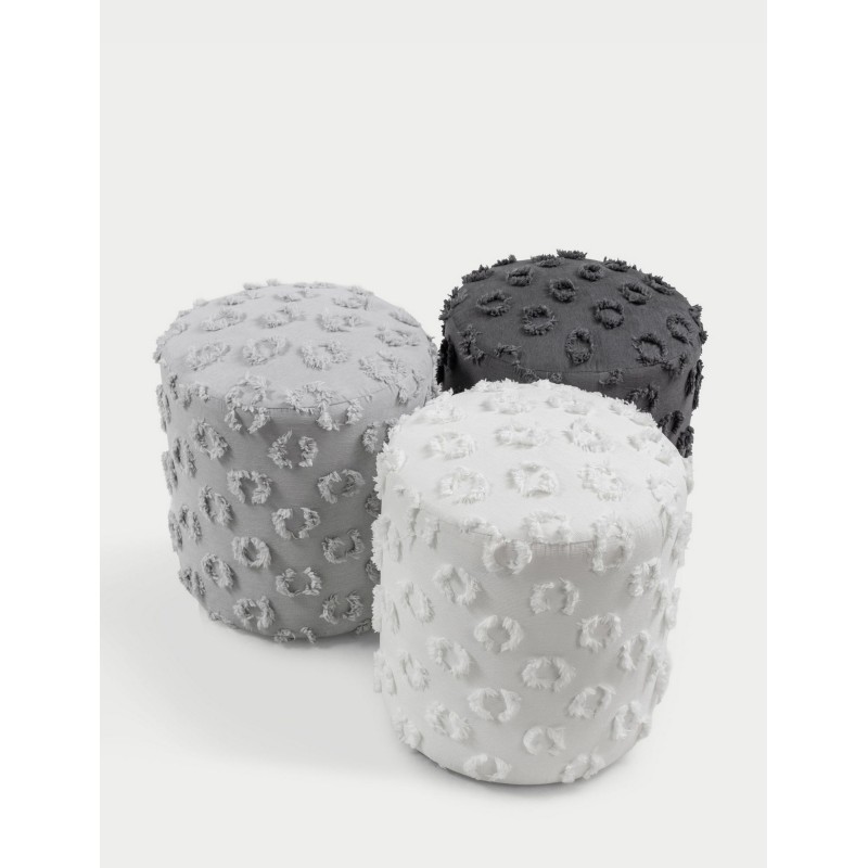 Tuffet Astrid - Grey Grey