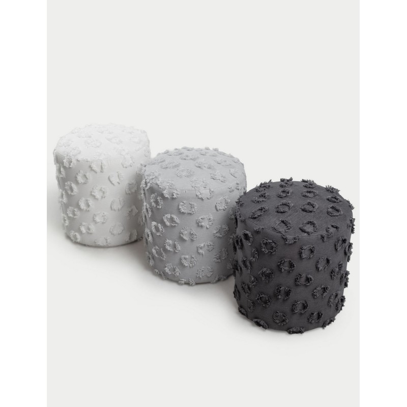 Tuffet Astrid - Grey Grey