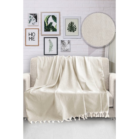 Lessentiel Sofa Cover HN - Ecru Ecru