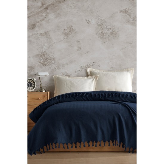 Double Pique Berlino - Navy Navy Lessentiel Double Pique Berlino - Navy Navy