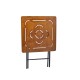 Garden Table & Chairs Set (3 Pieces) Bistro Set 3 Walnut
Black