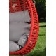 Garden Single Swing Chair Fındık - Claret Red Claret Red Garden Single Swing Chair Fındık - Claret Red Claret Red