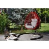 Garden Single Swing Chair Fındık - Claret Red Claret Red