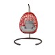 Garden Single Swing Chair Fındık - Claret Red Claret Red Garden Single Swing Chair Fındık - Claret Red Claret Red