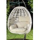 Garden Single Swing Chair Fındık - Cream Cream