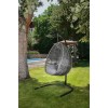 Garden Single Swing Chair Fındık Grey