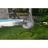Garden Single Swing Chair Fındık Grey