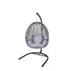 Garden Single Swing Chair Fındık Grey
