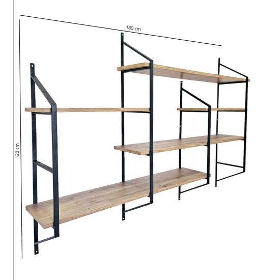 Wall Shelf Raffy7 Black
Atlantic Pine Wall Shelf Raffy7 Black
Atlantic Pine