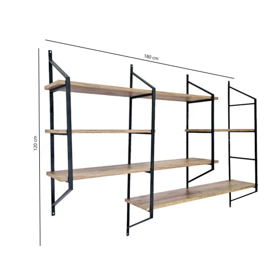 Wall Shelf Raffy7 Black
Atlantic Pine Wall Shelf Raffy7 Black
Atlantic Pine