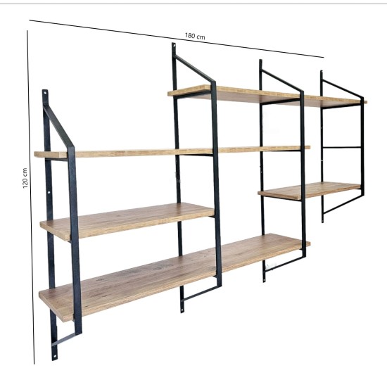 Wall Shelf Raffy7 Black
Atlantic Pine Wall Shelf Raffy7 Black
Atlantic Pine